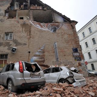 Fuertes temblores sacuden capital de Croacia