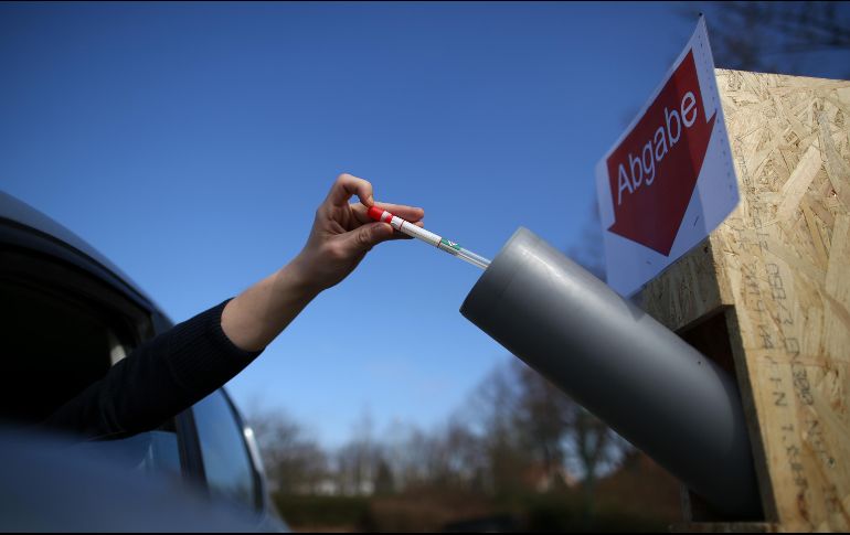 Alemania señaló que tiene la capacidad de hacer 160,000 exámenes por semana para detectar el coronavirus. AFP