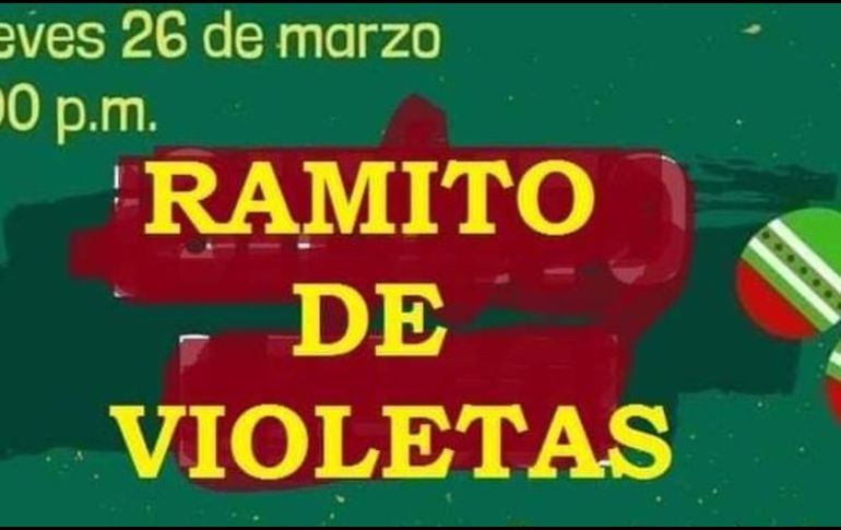 El cartel llama a interpretar el tema con bocinas y la lámpara de los celulares encendida. TWITTER