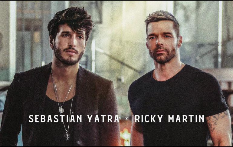 Sebastián Yatra y Ricky Martin. Ambos cantantes, listos para ofrecer un nuevo tema, que ya promueven en sus redes sociales. ESPECIAL