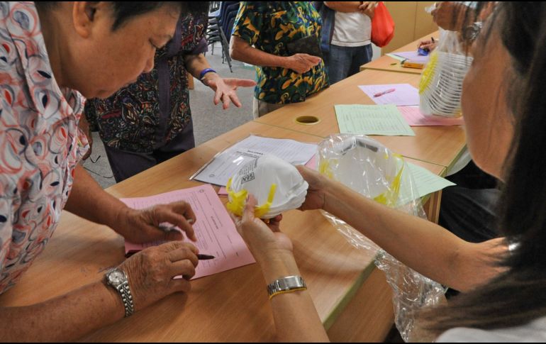 La mascarilla N95 es el material principal del que carecen, según las entrevistas. AFP/Archivo