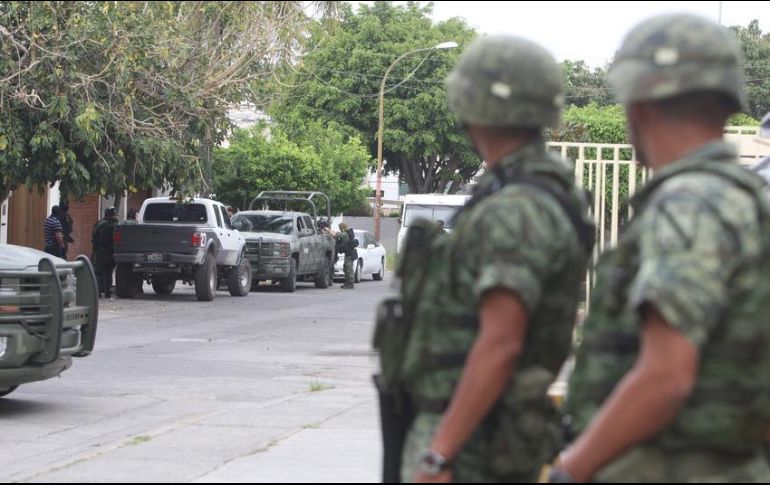 Detalla que la Defensa Nacional mantiene desplegado un operativo de seguridad en Nuevo Laredo. EL INFORMADOR / ARCHIVO
