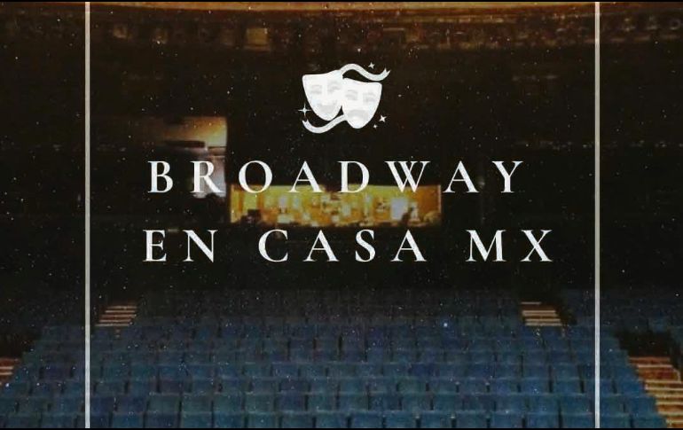 Proyecto. La interacción de Broadway en casa se da entre la comunidad de teatro y los espectadores a través de un live. INSTAGRAM• @broadwayencasamx