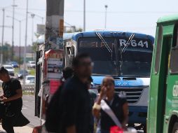 Las rutas del transporte público 636, 50-B, 15 y 641 modificarán sus derroteros. EL INFORMADOR / ARCHIVO