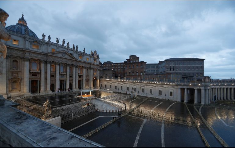 Entre empleados de la Santa Sede y ciudadanos del Estado de la Ciudad del Vaticano, actualmente son seis personas afectadas por COVID-19. AP / Y. Nardi