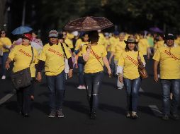 Otros años durante las concentraciones de trabajadores del 1 de Mayo, se reunían cerca de cien mil personas, lo que representa un serio riesgo para la salud. EL INFORMADOR / ARCHIVO