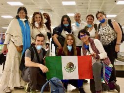 Grupo de jalisciences regresan desde Perú. FACEBOOK / @EnriqueAlfaroR