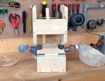 En caso de que el proyecto sea aceptado por una iniciativa, explican que tardarían en entregar la primera mitad de respiradores en tres semanas. ESPECIAL