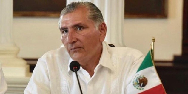 Gobernador de Tabasco da positivo a COVID-19