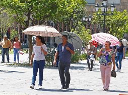 Temperaturas máximas de 40 a 45 grados se prevén en Michoacán, Guerrero, Oaxaca, Chiapas, Veracruz (sur), Tabasco, Puebla (suroeste), Morelos (sur), Campeche y Yucatán. EL INFORMADOR / A. Camacho