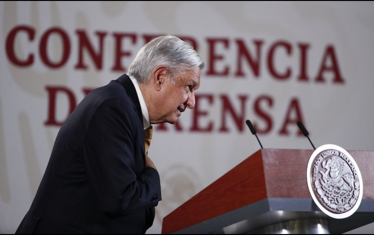 López Obrador dijo que la intención del Ejecutivo es 