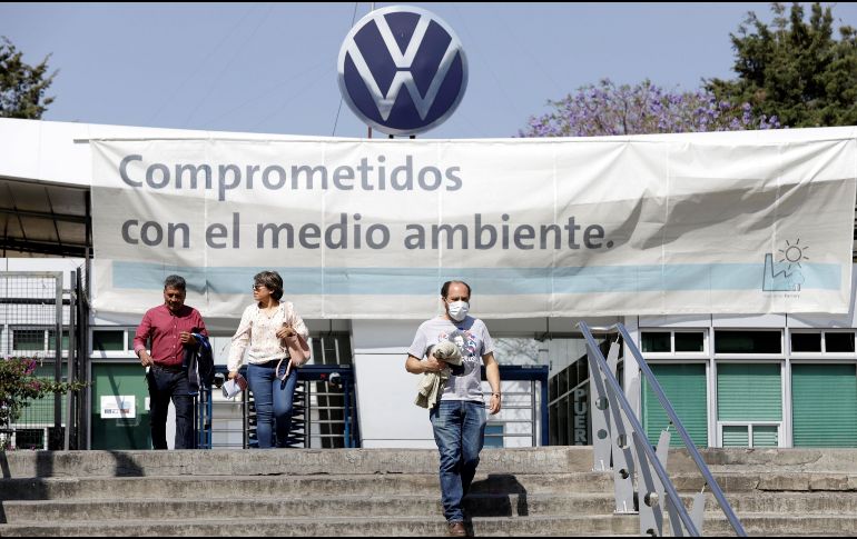En la planta en Puebla se realizan actividades para el ensamblado de vehículos como estampado, construcción de carrocerías, pintura y montaje, principalmente. EFE/ARCHIVO