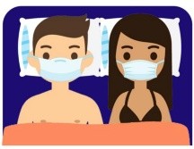 No basta con utilizar mascarillas en la cama. GETTY IMAGES