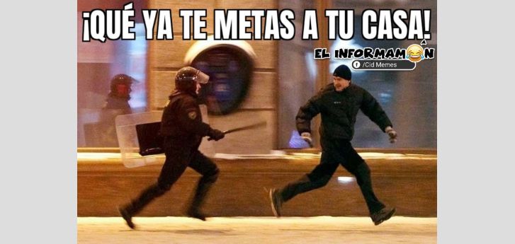 ¡Quédate en casa ya!