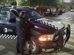Policías tapatíos estuvieron en colonias como Talpita, Polanco, Felipe Ángeles, Insurgentes, entre otros. ESPECIAL