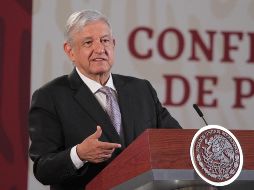 Andrés Manuel López Obrador invita a evitar un litigio. NTX / G. Durán