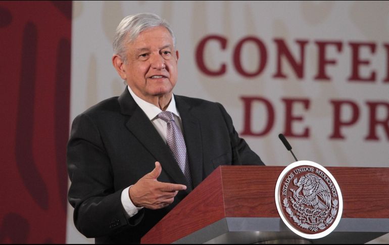 Andrés Manuel López Obrador invita a evitar un litigio. NTX / G. Durán
