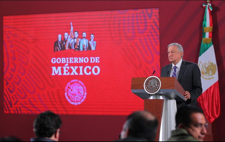 López Obrador confía en que el país logrará una pronta recuperación económica. NTX / I. Hernández