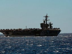 El USS Theodore Roosevelt  se halla actualmente en el territorio estadounidense de Guam, en el Pacífico. AFP/US NAVY/S. Lynch