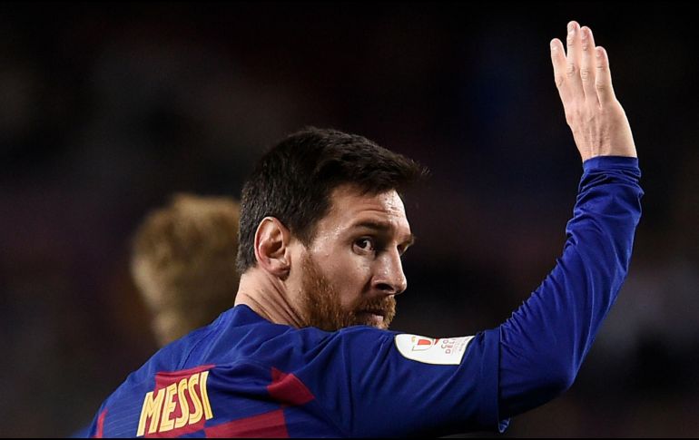 Lionel Messi fue el único jugador elegido de la Liga de España. AFP / ARCHIVO