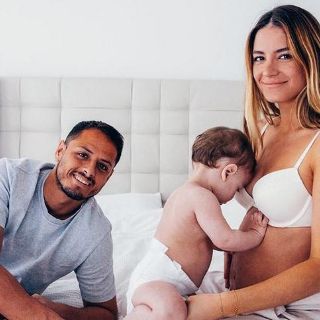 Javier "Chicharito" Hernández y Sarah Kohan esperan su segundo hijo
