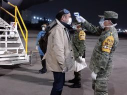 A los connacionales se les aplicarán estrictas medidas de bioseguridad. TWITTER @SRE_mx