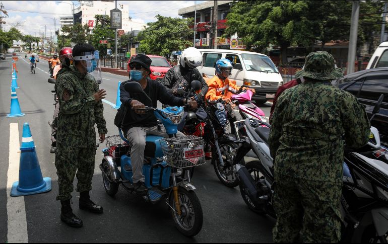 Las autoridades arrestaron a unos 20 mil 389 infractores de toque de queda cuando Luzón y otras áreas fueron puestas bajo cuarentena para contener la pandemia de COVID-19