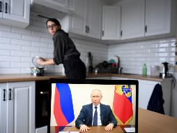 El mandatario explicó que cada región puede decidir qué tipo de confinamiento es el más adecuado durante este periodo. AFP / K. Kudryavtsev