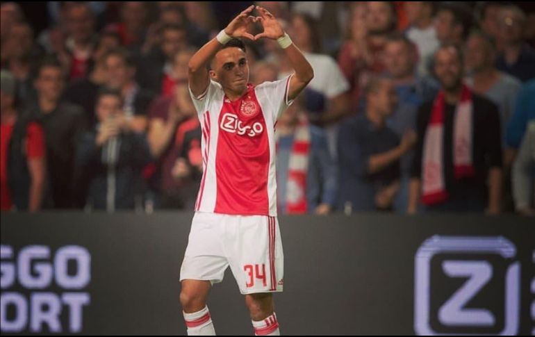 Con el Ajax, fue subcampeón en el campeonato europeo sub 17, donde era uno de los futbolistas esenciales. INSTAGRAM / @abdelhak_nouri