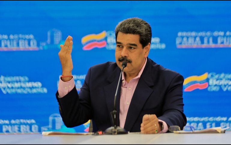 Nicolás Maduro fue señalado la semana pasada por el Departamento estadunidense de Justicia como el líder de una red de narcotraficantes. AFP/Archivo