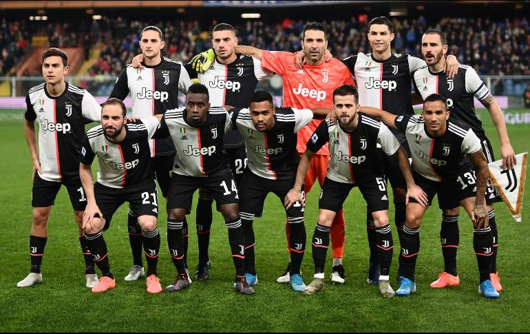 Juventus. El conjunto de Turín se vería afectado por una contracción a nivel de venta de camisetas que representaría pérdidas millonarias. ARCHIVO