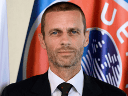 Aleksander Ceferin. El mandatario de la UEFA tranaja en una posible solución para las ligas europeas, pero descarta darlas por concluidas. TWITTER/@UEFAcom