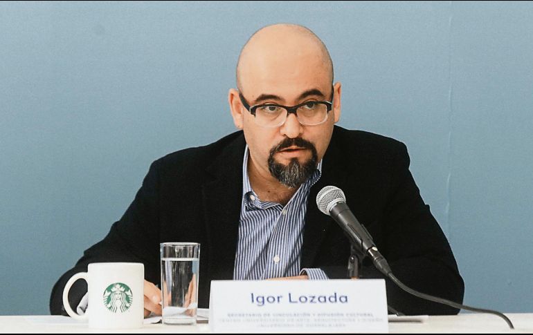Igor Lozada. Secretario de Vinculación y Difusión Cultural de la Universidad de Guadalajara está al frente del proyecto. EL INFORMADOR/G. Gallo