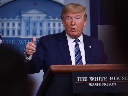 Trump también dijo que su gobierno comienza a ver 