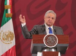 López Obrador señaló que este martes se reunirá con los dirigentes de los partidos políticos. NTX / G. Durán