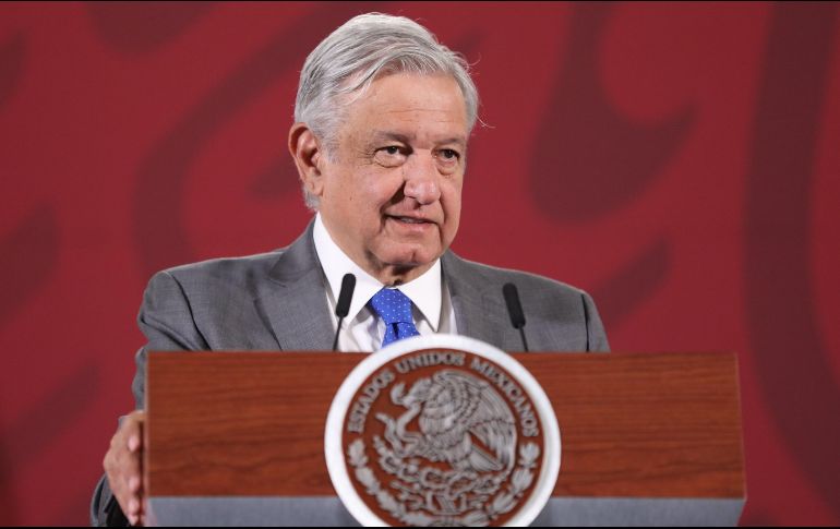 Además, se emplazó a López Obrador a rendir su informe en el término improrrogable de 24 horas, mismas que se cumplieron ayer lunes. EFE / S. Gutiérrez