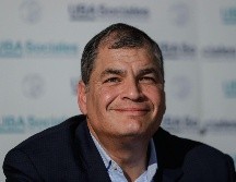 Correa vive en Bélgica junto a su familia desde mayo de 2017 luego de traspasar el poder a su amigo y sucesor Lenín Moreno. EFE / ARCHIVO