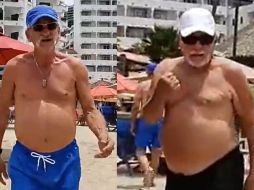 Dos hombres extranjeros lanzaron insultos y jalonearon a la comunicadora mientras hacía un enlace desde Playa Los Muertos. ESPECIAL