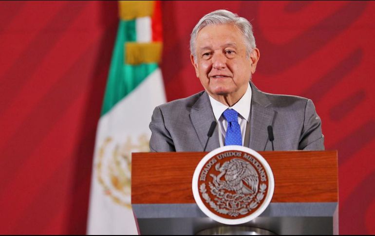 La mañana de este martes el Presidente López Obrador aseguró que no hay ruptura con el sector empresarial. SUN / S. Tapia
