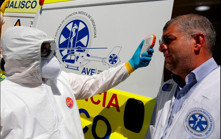 La compra de equipos protegerá la salud del personal de Servicios Médicos Municipales en el desempeño de su trabajo. AFP / ARCHIVO