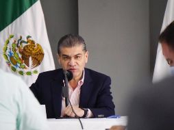 En conferencia de prensa, el mandatario de Coahuila externó su preocupación por el incremento de contagios en la entidad. TWITTER/@mrikelme