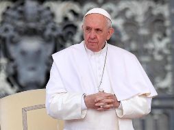 Francisco exhortó a sus fieles a permanecer en casa durante la contingencia. EFE / ARCHIVO