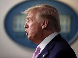 En sus tuits, Trump culpó de la caída de Sanders a la senadora Elizabeth Warren. EFE/O. Contreras