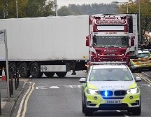 Los cadáveres fueron encontrados el 23 de octubre del año pasado hacinados en el interior de un camión frigorífico en el polígono industrial de Grays, al este de Londres. AFP / ARCHIVO