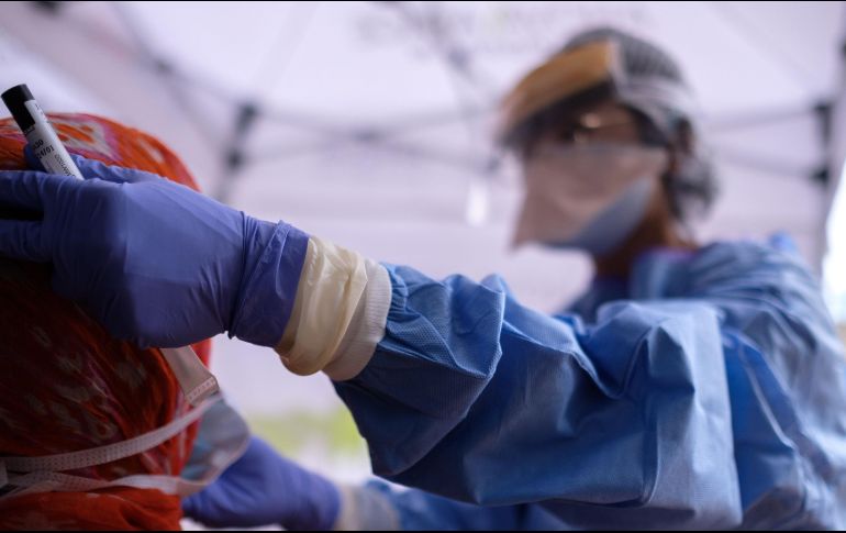 Será el InDRE quien evalúe las pruebas para la detección de COVID-19 y garantizar la confiabilidad de los resultados y evitar falsos positivos o negativos. AFP / B. Christianson