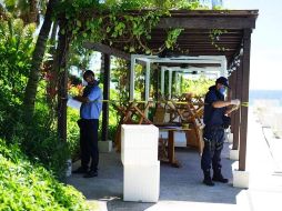 Las personas que vacacionan en el complejo habitacional no podrán salir hasta completar los 14 días de aislamiento. ESPECIAL/Gobierno de Nayarit