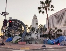 El condado de Los Ángeles tiene la mayor concentración de personas en situación de calle en California, con 60 mil. AP/ARCHIVO