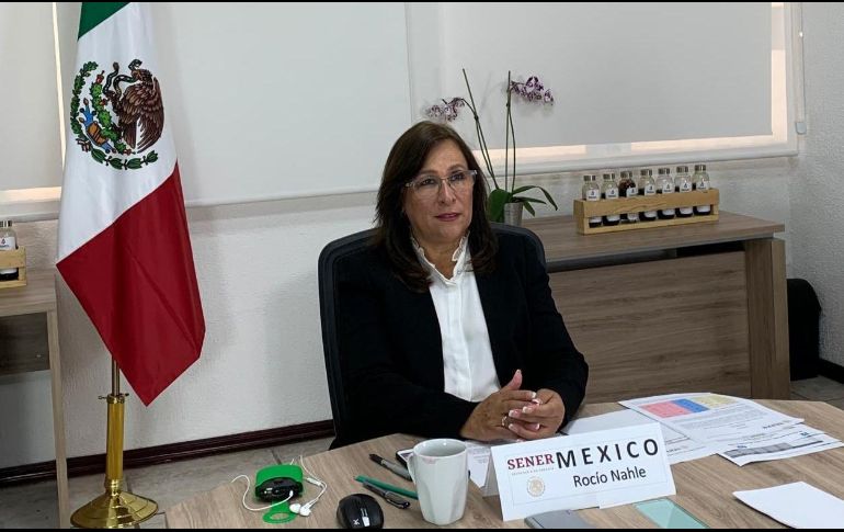 La titular de la Secretaría de Energía (Sener) de México, Rocío Nahle, se retiró de la reunión sin dar su consentimiento a un nuevo acuerdo. TWITTER / @rocionahle