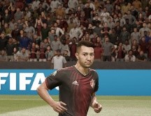 Luciano Acosta llevó a la victoria a los Rojinegros del Atlas en su debut en la eLiga MX. TWITTER / @atlasfc