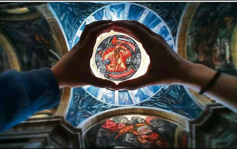 Mirada Tapatía. Mural en el  Museo Cabañas. FLICKR/Secrtaría de Cultura de Jalisco